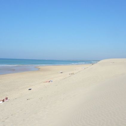 Plage de sable fin