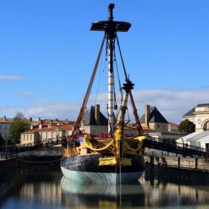 Admirez l'Hermione à Rochefort